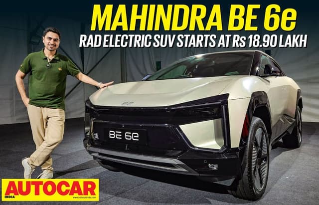 Mahindra BE 6e walkaround video